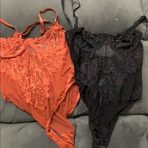 Lace body suit